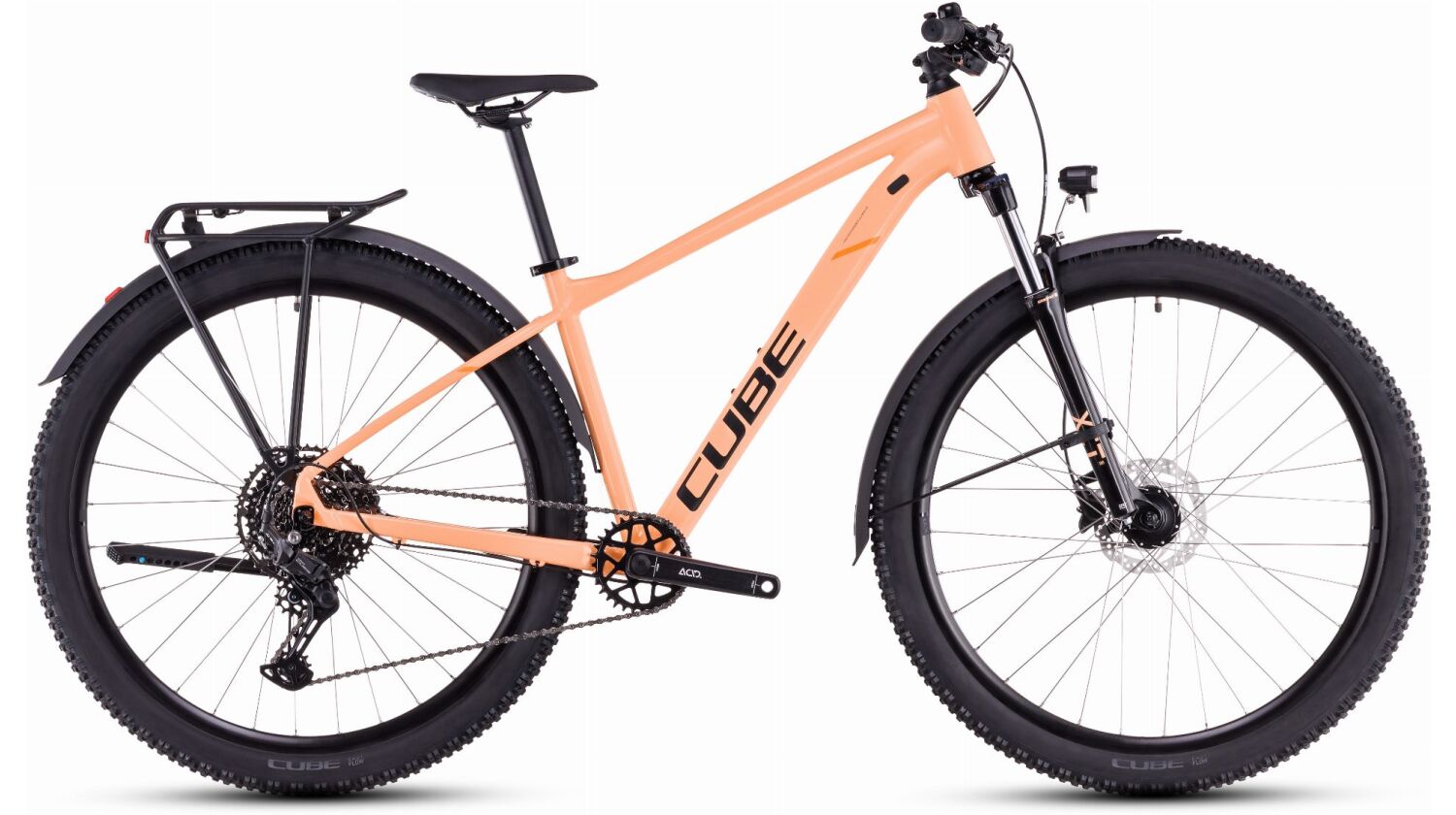 Cube Aim Race Allroad MTB-Hardtail Diamant tangerine´n´black