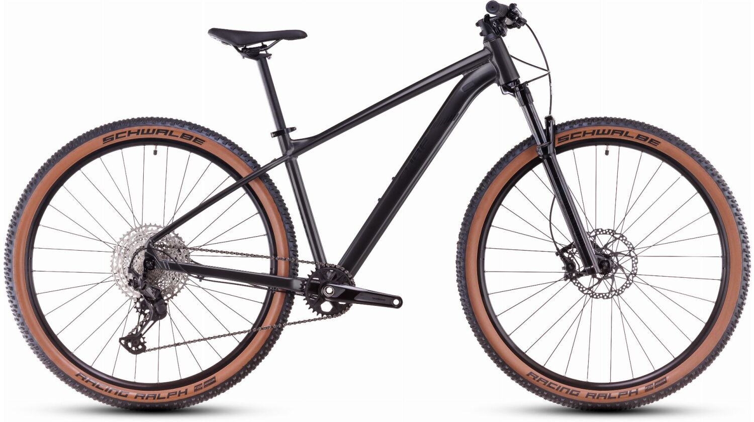 Cube Reaction SLX MTB-Hardtail Diamant slateblack´n´black