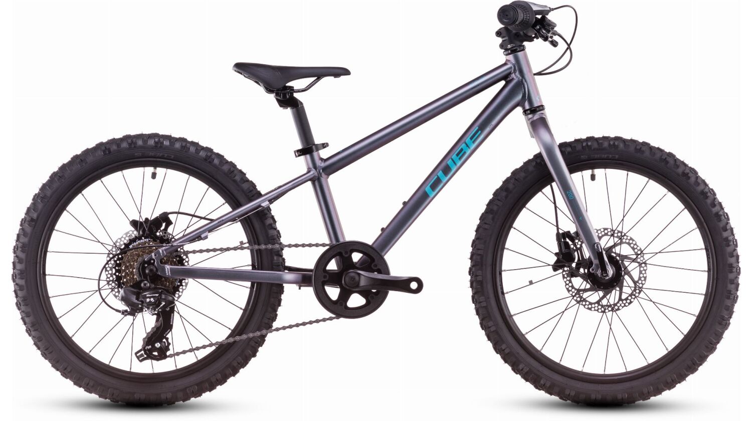 Cube Acid 200 Disc Kinderrad Diamant 20" galactic´n´cyan one size