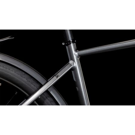 Cube Hyde One FE Cityrad Diamant 28&quot; graphite&acute;n&acute;black