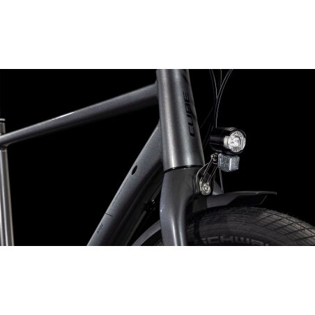 Cube Hyde One FE Cityrad Diamant 28&quot; graphite&acute;n&acute;black