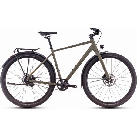 Cube Hyde Pro FE Cityrad Diamant 28&quot; dustyolive&acute;n&acute;gold