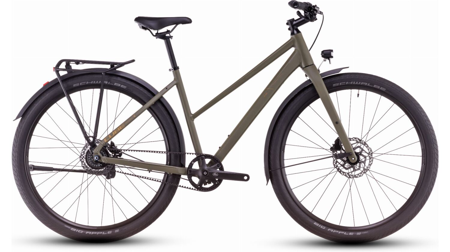 Cube Hyde Pro FE Cityrad Trapeze 28" dustyolive´n´gold