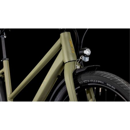 Cube Hyde Pro FE Cityrad Trapeze 28&quot; dustyolive&acute;n&acute;gold