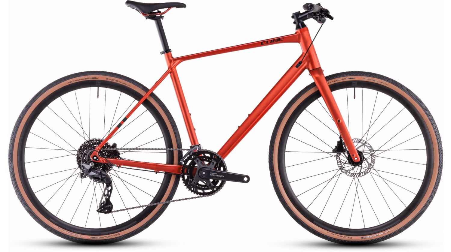 Cube Nulane Pro Fitnessbike Diamant 28" fireorange´n´black