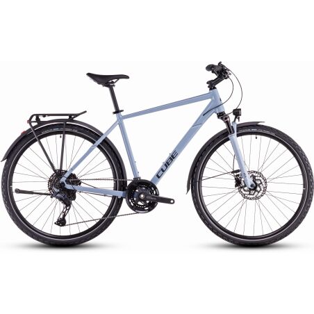 Cube Nature EXC Allroad Trekkingrad Diamant 28&quot; pigeonblue&acute;n&acute;black