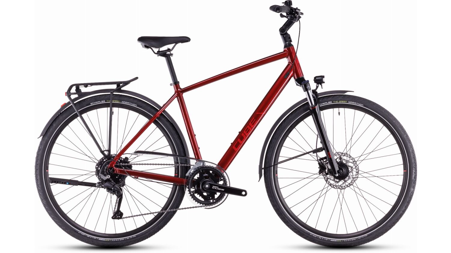 Cube Touring Pro Trekkingrad Diamant 28" maroon´n´pearl