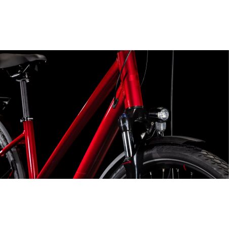 Cube Touring Pro Trekkingrad Trapeze 28&quot; maroon&acute;n&acute;pearl