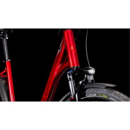 Cube Touring Pro Trekkingrad Easy Entry 28&quot; maroon&acute;n&acute;pearl