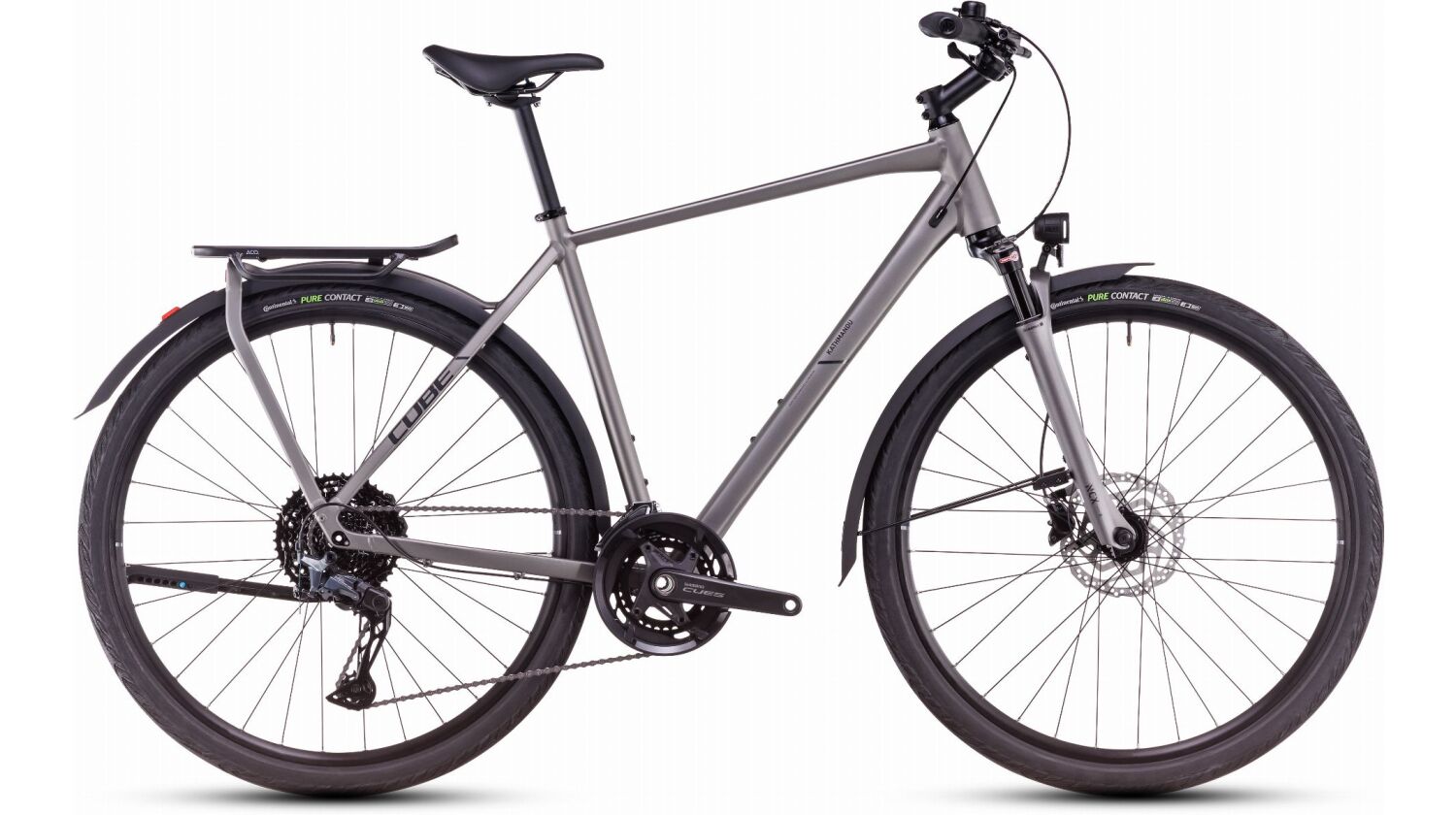 Cube Kathmandu EXC Trekkingrad Diamant 28" grey´n´black