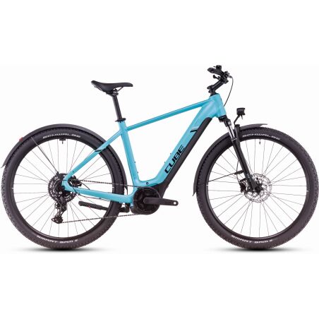 Cube Nuride Hybrid Performance 500 Wh Allroad E-Bike Diamant 28&quot; swimmingpool&acute;n&acute;black