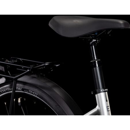 Cube Supreme RT Hybrid Comfort EXC 500 Wh E-Bike Easy Entry sleekgrey&acute;n&acute;lunar