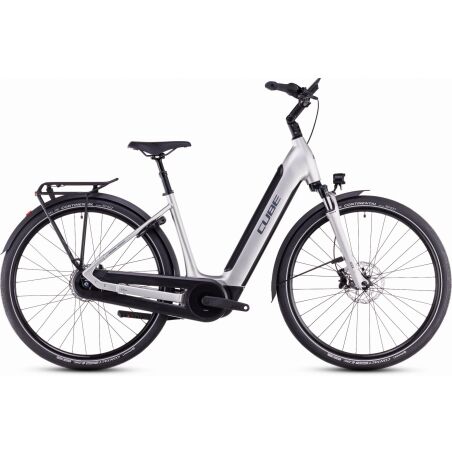 Cube Supreme RT Hybrid Comfort EXC 625 Wh E-Bike Easy Entry sleekgrey&acute;n&acute;lunar