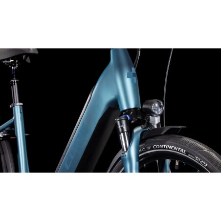 Cube Supreme RT Hybrid Comfort EXC 500 Wh E-Bike Easy Entry blue&acute;n&acute;black