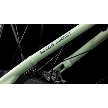 Cube Supreme Hybrid Comfort SLX 625 Wh E-Bike Easy Entry 28&quot; aloegreen&acute;n&acute;black