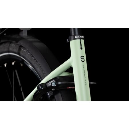 Cube Supreme Hybrid Comfort SLX 625 Wh E-Bike Easy Entry 28&quot; aloegreen&acute;n&acute;black