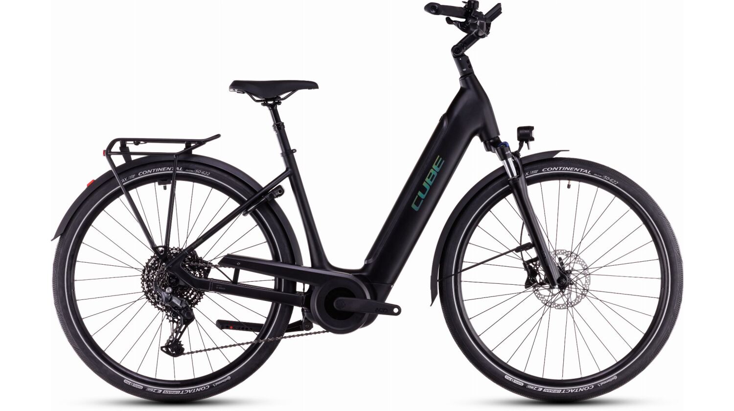 Cube Supreme Hybrid Pro 625 Wh E-Bike Easy Entry black´n´spectral