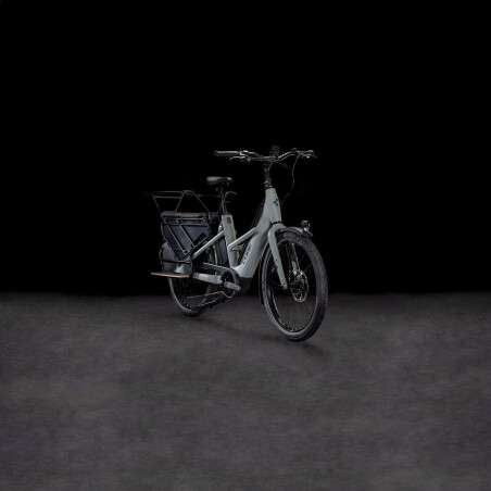 Cube Longtail Sport Hybrid Family 725 Wh E-Lastenrad 26&quot; swampgrey&acute;n&acute;reflex one size