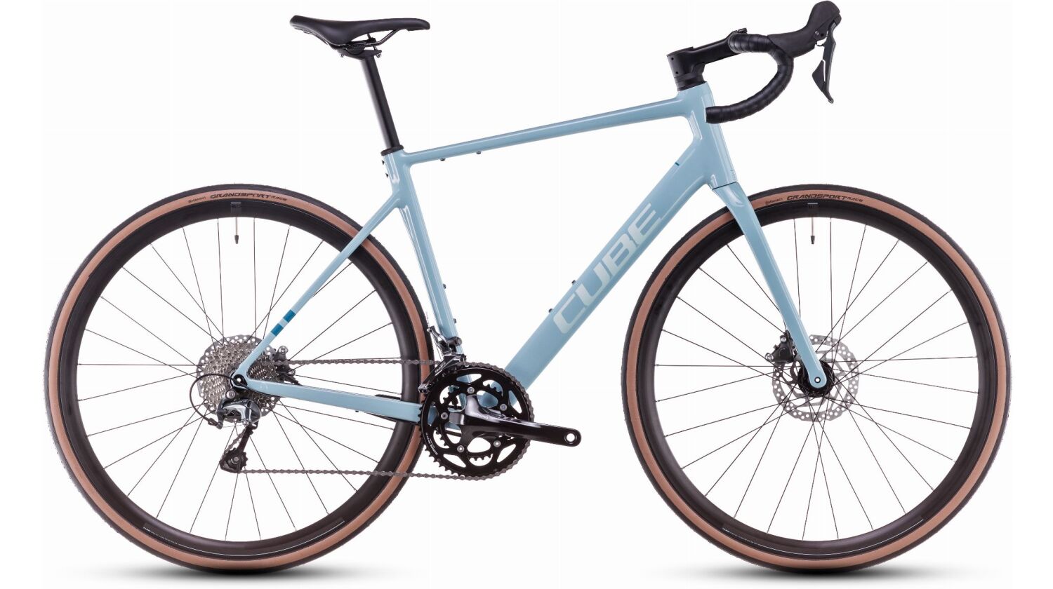 Cube Attain Race Rennrad Diamant 28" tealgrey´n´ice