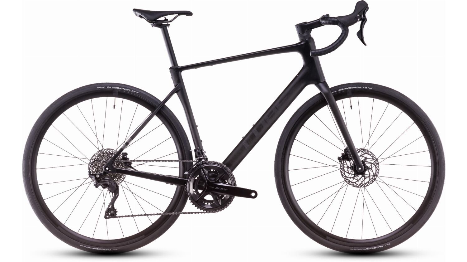 Cube Attain C:62 Race Rennrad Diamant 28" blackline