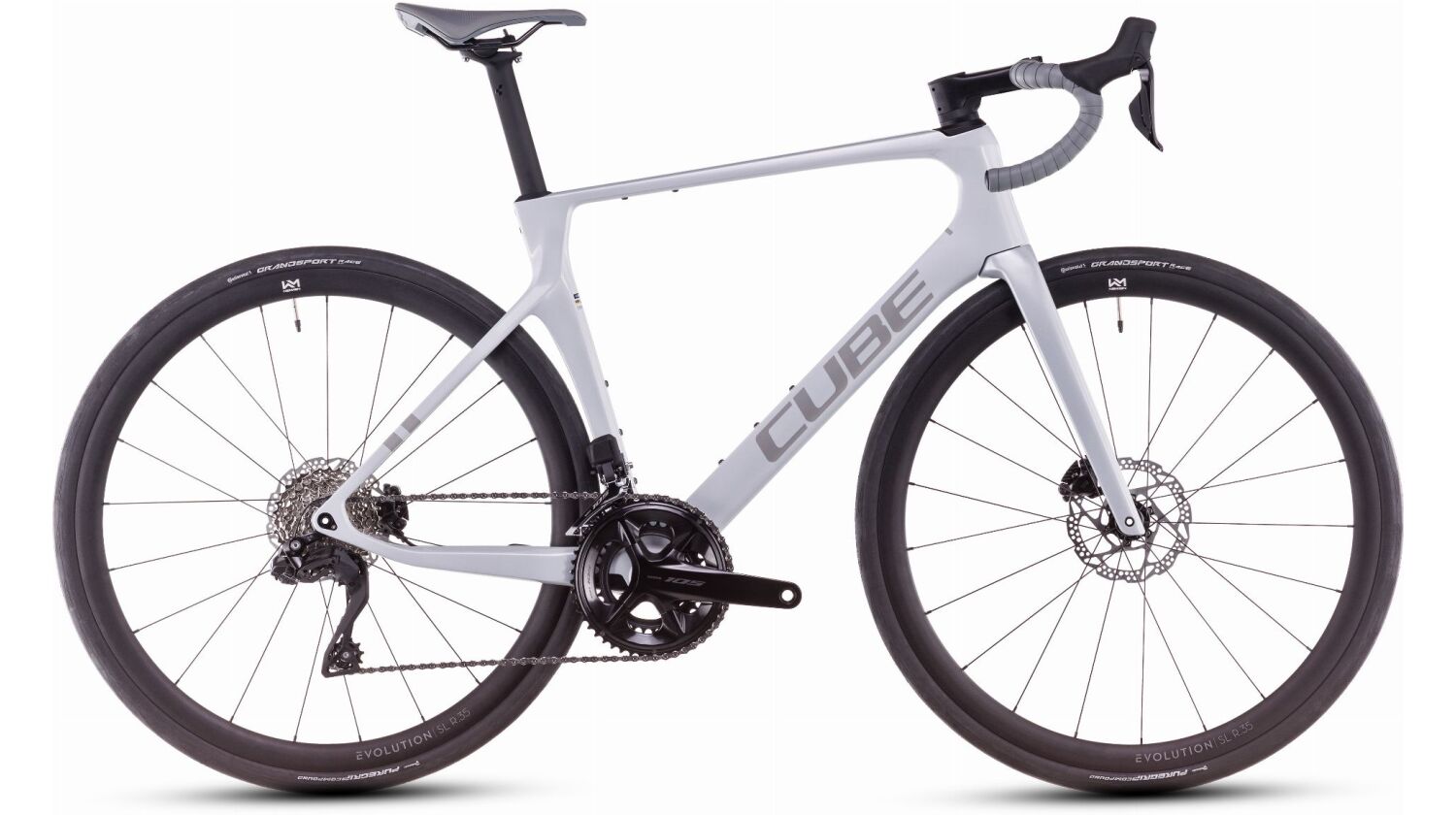 Cube Agree C:62 One Rennrad Diamant 28" foggrey´n´grey