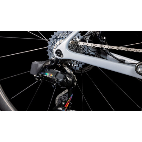 Cube Litening Air C:68X Pro Rennrad Diamant 28&quot; foggrey&acute;n&acute;white