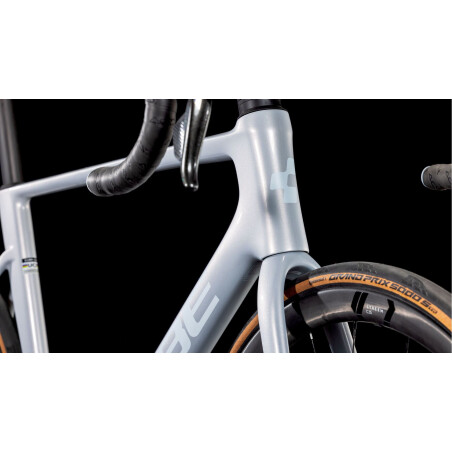 Cube Litening Air C:68X Pro Rennrad Diamant 28&quot; foggrey&acute;n&acute;white