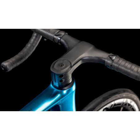 Cube Litening Air C:68X SLX Rennrad Diamant 28&quot; chromeblue&acute;n&acute;carbon