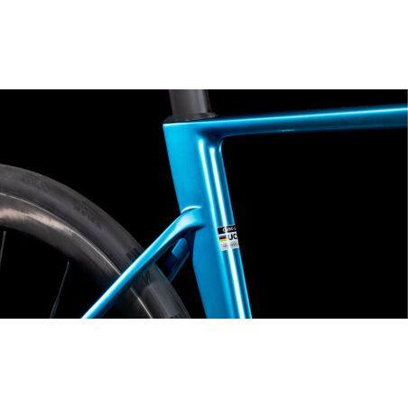 Cube Litening Air C:68X SLX Rennrad Diamant 28&quot; chromeblue&acute;n&acute;carbon