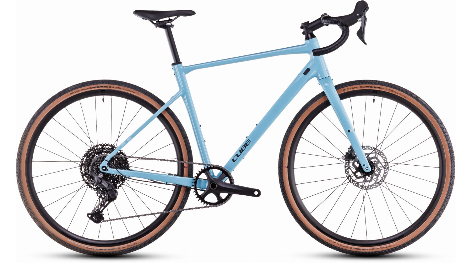 Cube Nuroad Pro Gravelbike Diamant mayablue´n´black