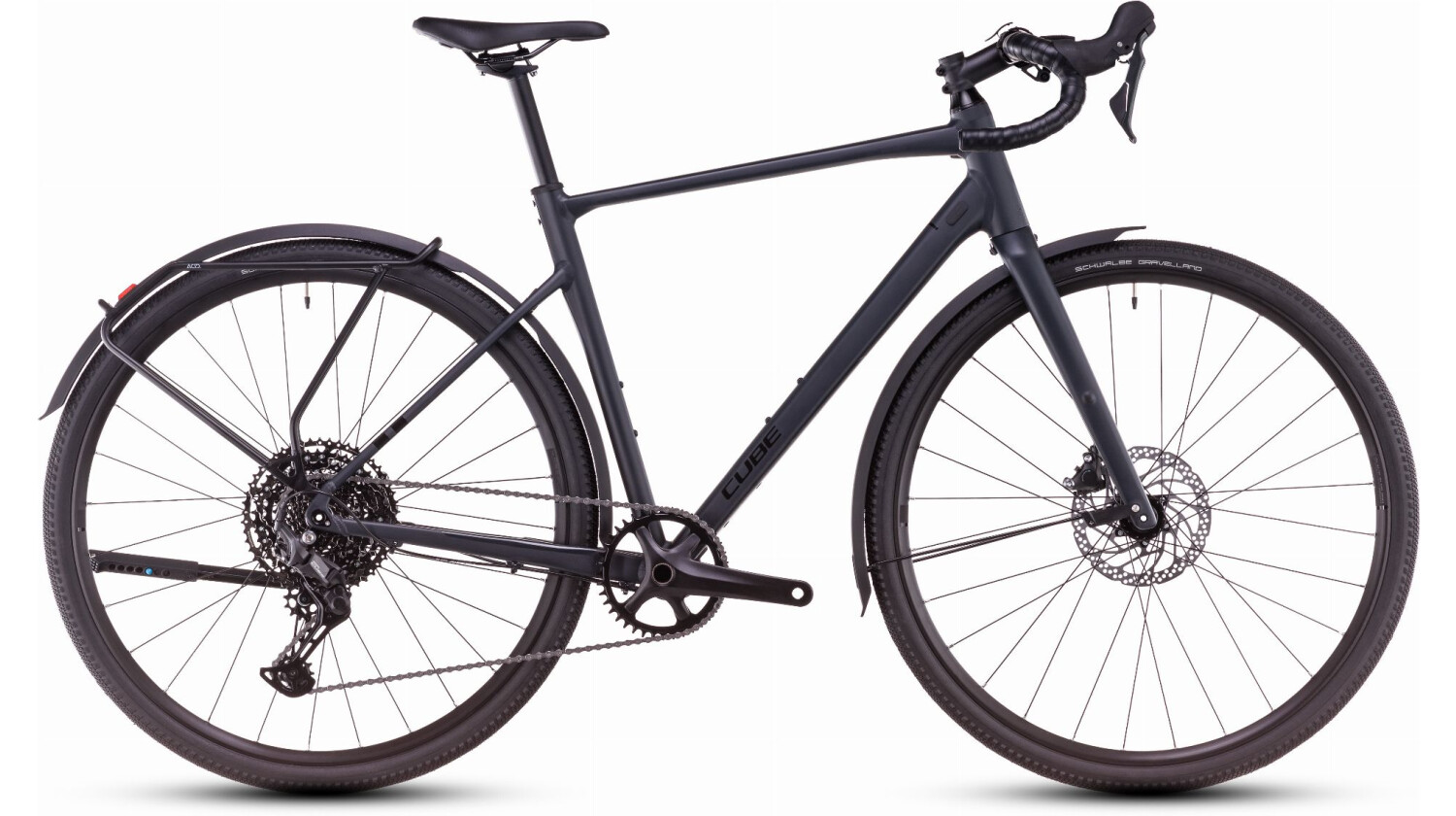 Cube Nuroad Pro FE Gravelbike Diamant 28" night´n´black