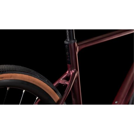 Cube Nuroad Race Gravelbike Diamant rubyred&acute;n&acute;gloss