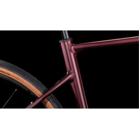 Cube Nuroad Race Gravelbike Diamant rubyred&acute;n&acute;gloss