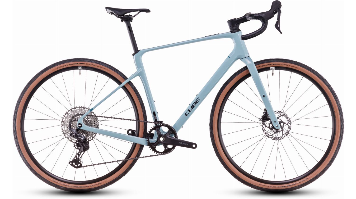 Cube Nuroad C:62 One Gravelbike Diamant 28" tealgrey´n´black