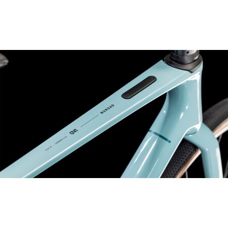 Cube Nuroad C:62 One Gravelbike Diamant 28&quot; tealgrey&acute;n&acute;black