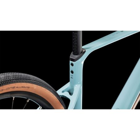 Cube Nuroad C:62 One Gravelbike Diamant 28&quot; tealgrey&acute;n&acute;black