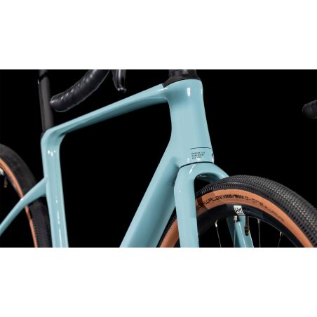 Cube Nuroad C:62 One Gravelbike Diamant 28&quot; tealgrey&acute;n&acute;black