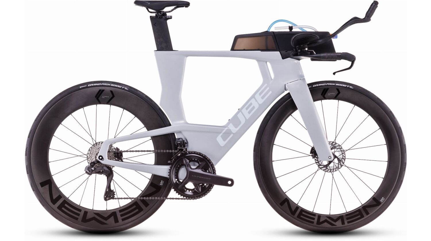 Cube Aerium C:68X Race Triathlonrad Diamant 28" foggrey´n´white