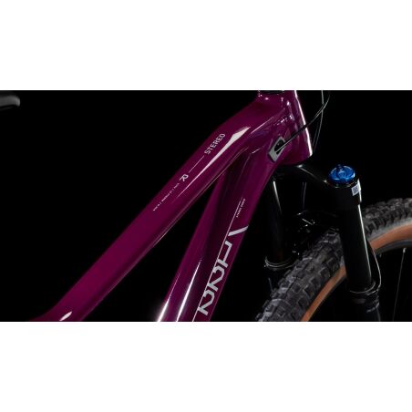 Cube Stereo One22 Race MTB-Fully wine´n´grey