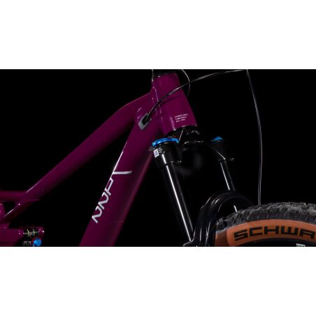 Cube Stereo One22 Race MTB-Fully wine&acute;n&acute;grey