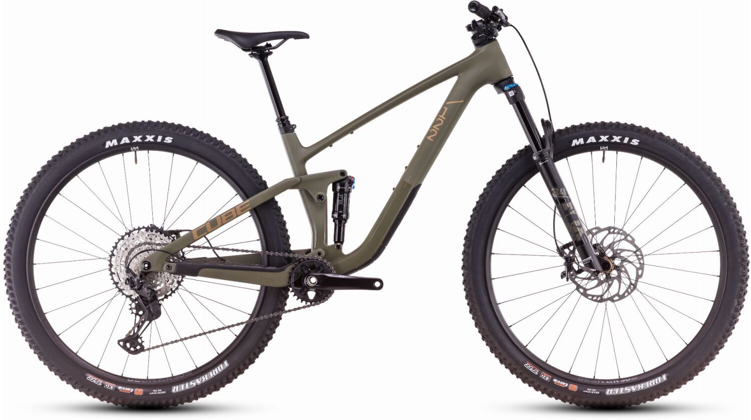 Cube Stereo One22 C:62 TM MTB-Fully 29" dustyolive´n´gold