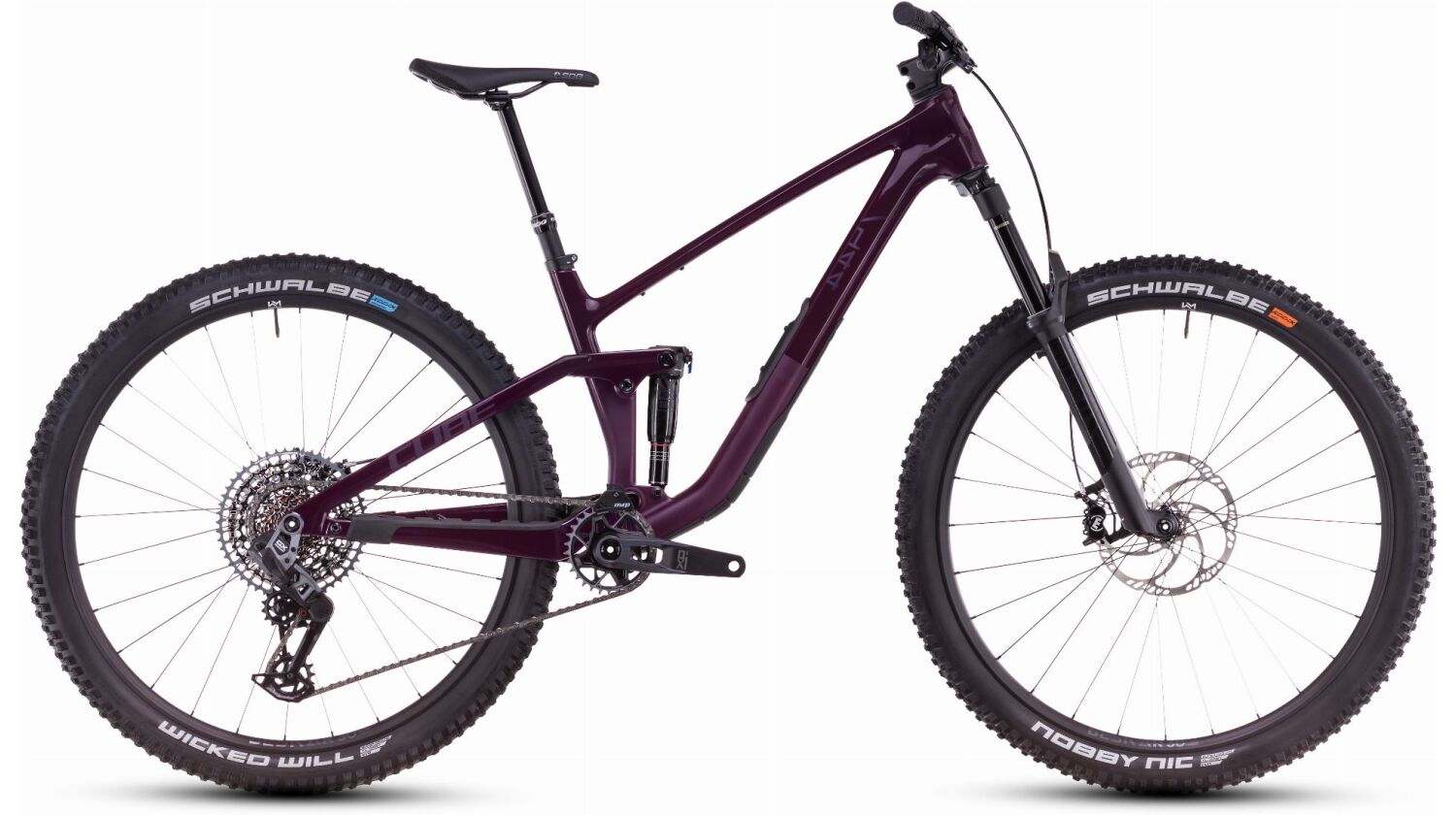 Cube Stereo One44 C:68X SLX MTB-Fully 29" liquidviolet´n´black