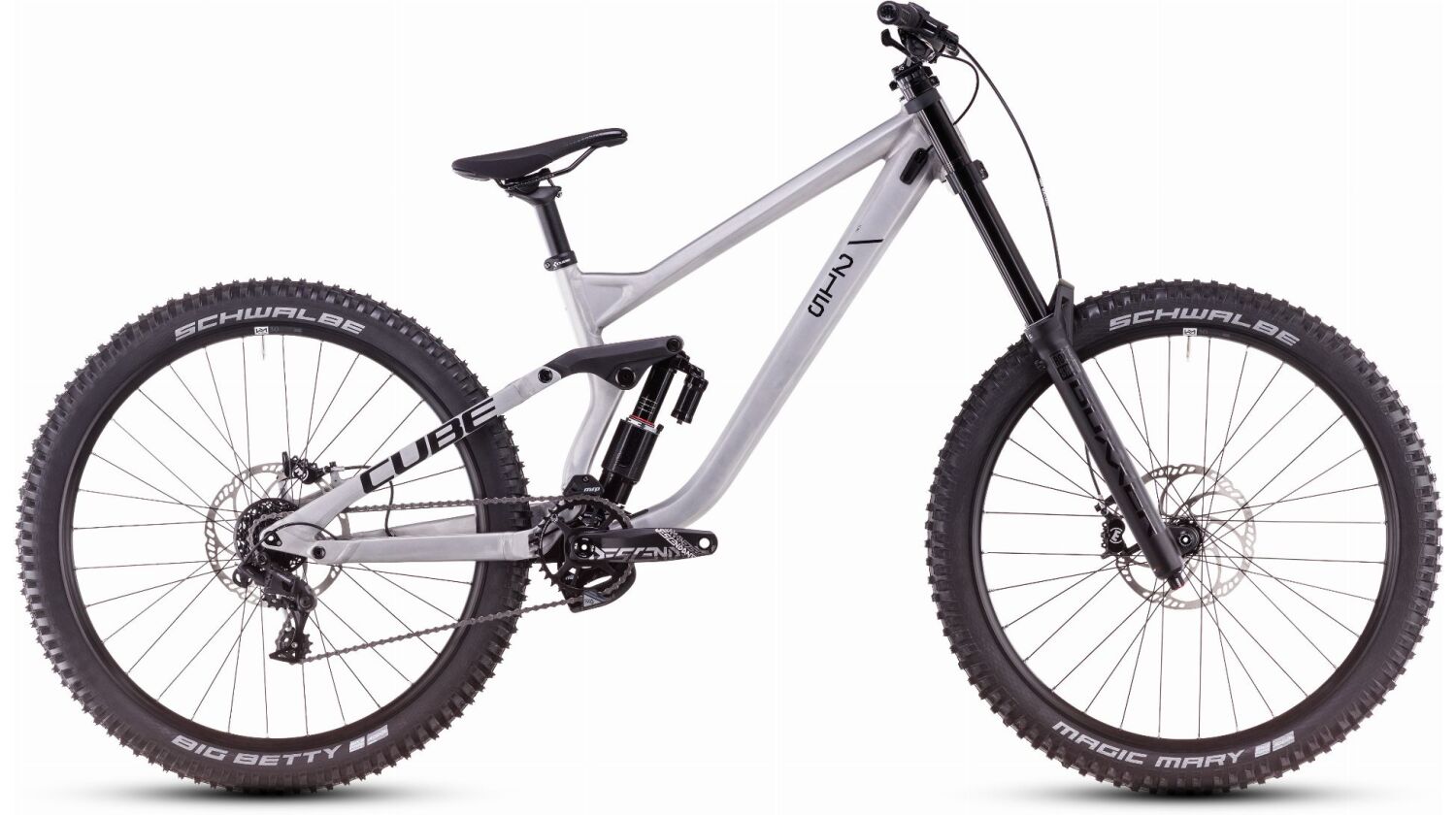 Cube Two15 Pro MTB-Fully 27,5" rawmetal´n´black