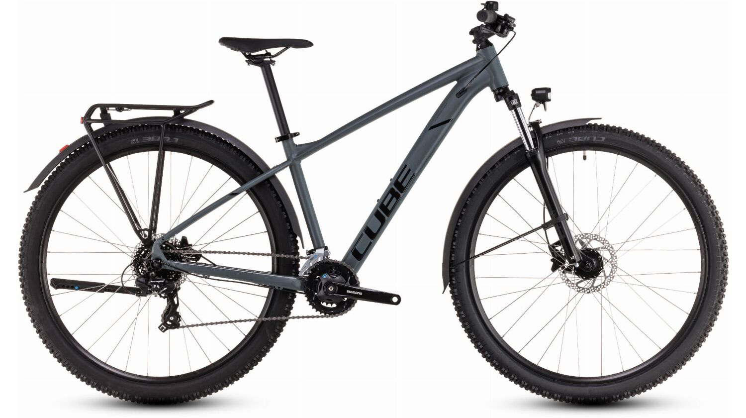 Cube Aim One Allroad MTB-Hardtail Diamant foggyblack´n´black