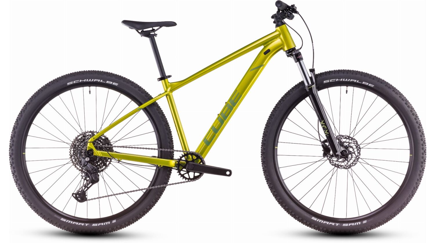 Cube Aim SLX MTB-Hardtail Diamant flashlime´n´juniper