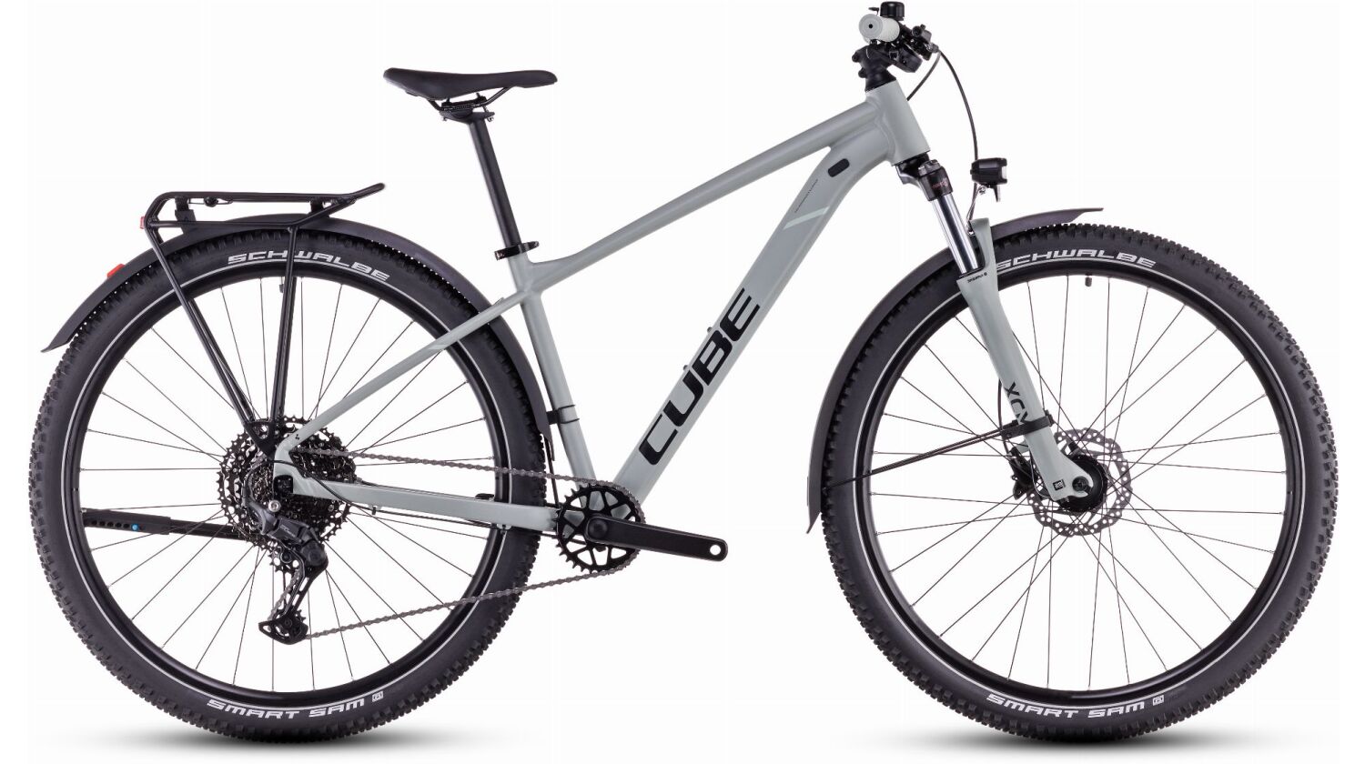 Cube Aim SLX Allroad MTB-Hardtail Diamant lunar´n´frozengrape