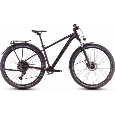 Cube Aim SLX Allroad MTB-Hardtail Diamant orbitred&acute;n&acute;black