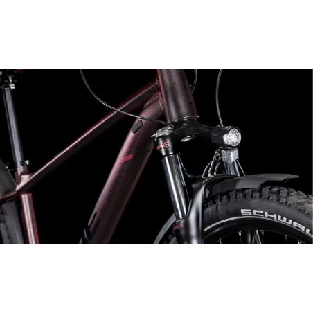 Cube Aim SLX Allroad MTB-Hardtail Diamant orbitred&acute;n&acute;black