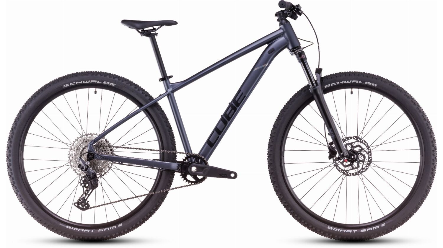 Cube Attention Pro MTB-Hardtail Diamant metallicgrey´n´black