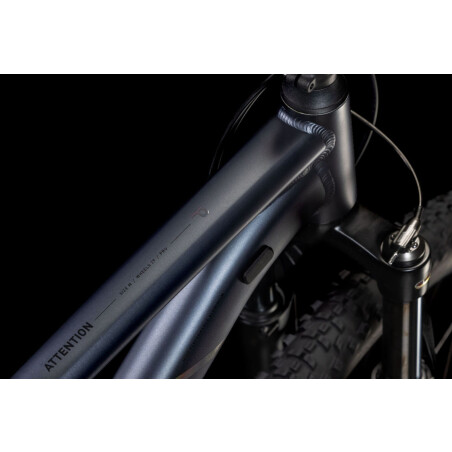 Cube Attention Pro MTB-Hardtail Diamant metallicgrey&acute;n&acute;black